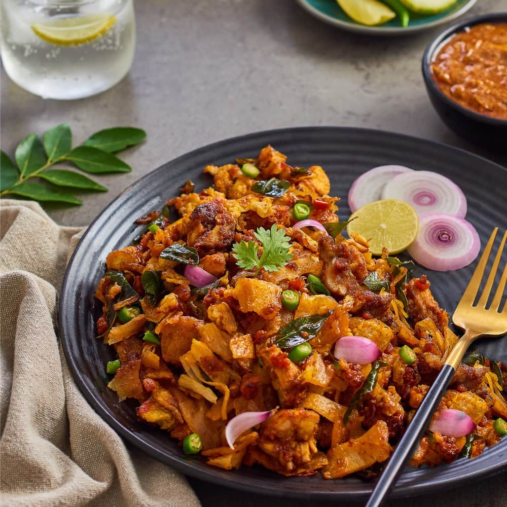 Chicken Kothu Paratha