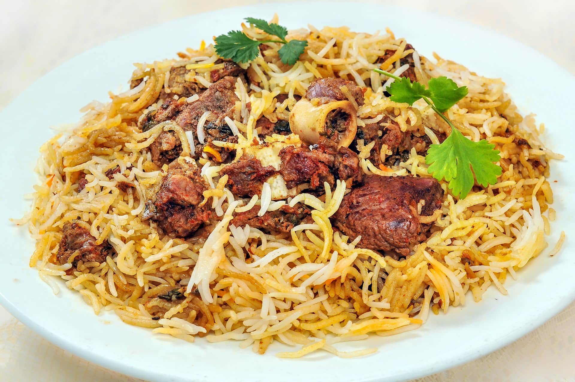Goat Fry Piece Biryani