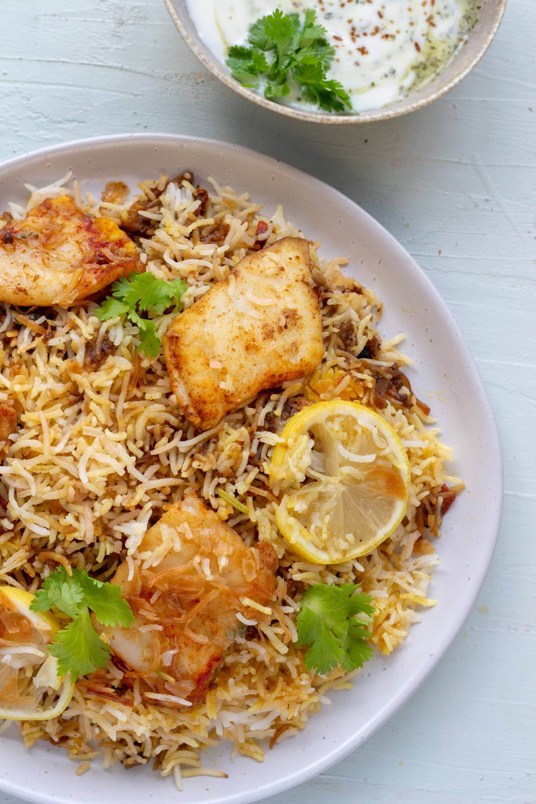 Fry Piece Fish Biryani