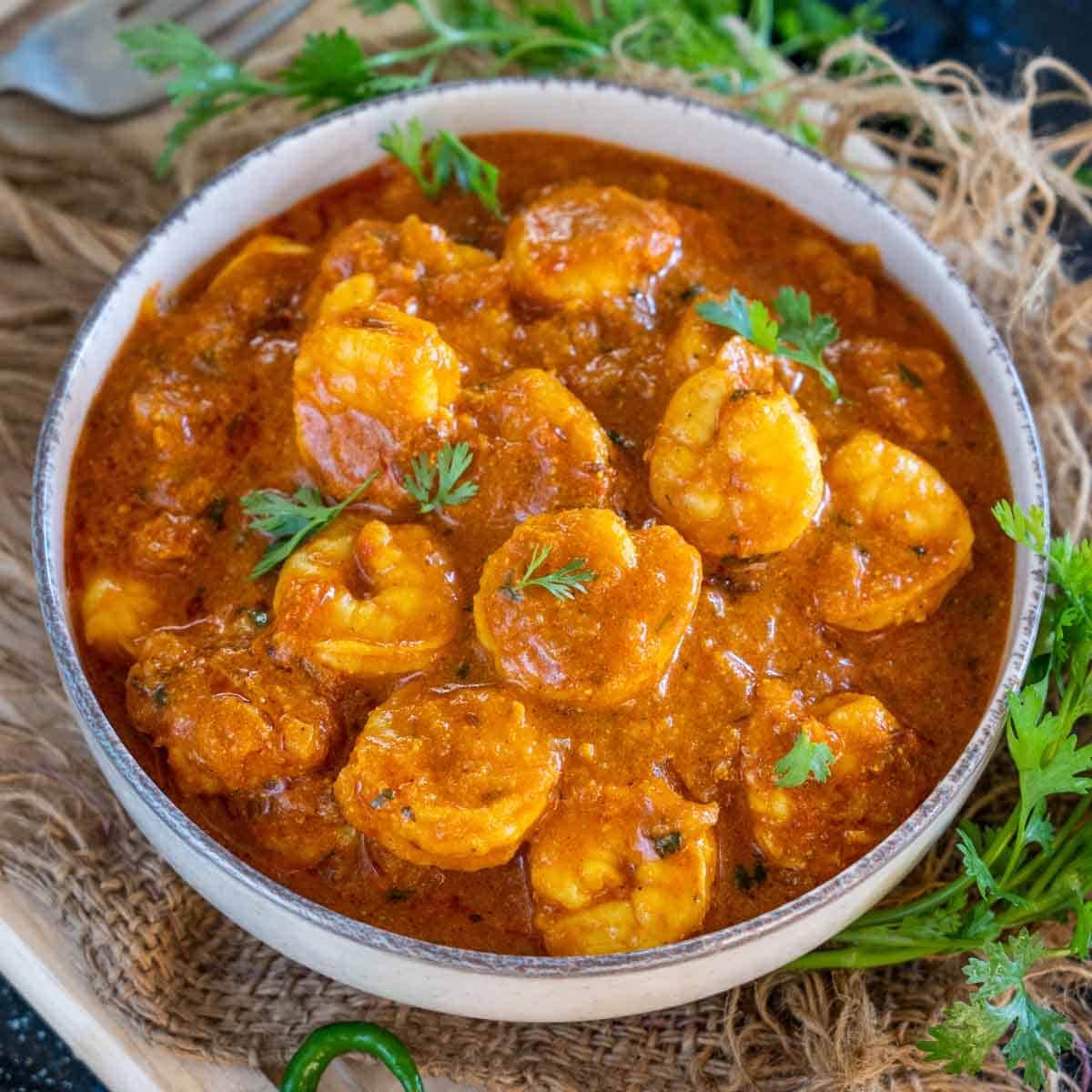 Masala Shrimp Curry